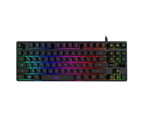 [Клавиатура] Игровая клавиатура Sven KB-G7400 (87кл., 12 Fn функций, подсветка)