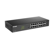 D-Link DGS-1016D/J1A Неуправляемый коммутатор с 16 портами 10/100/1000Base-T