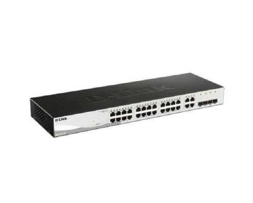 [Сетевое оборудование] D-Link DGS-1210-28/F3A Настраиваемый L2 коммутатор с 24 портами 10/100/1000Base-T и 4 комбо-портами 100/1000Base-T/SFP
