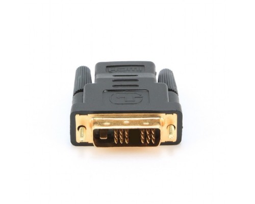 [переходники] Bion Переходник HDMI - DVI-I 19F/19M (мама-папа), позолоченные контакты, черный [BXP-A-HDMI-DVI-2]