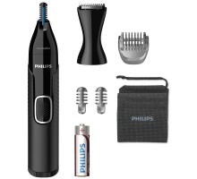 PHILIPS NT5650/16  Триммер ,3 насадки, черный