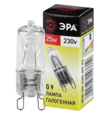 ЭРА C0027376 Лампочка галогенная G9-JCD-25-230V-CL G9 25Вт капсула теплый белый свет