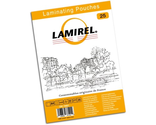 [Пленка] Пленка для ламинирования  Lamirel CRC-78801 (А4, 100мкм, 25 шт.)