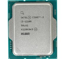 CPU Intel Core i3-12100 Alder Lake OEM {3.3 ГГц/ 4.3 ГГц в режиме Turbo, 12MB, Intel UHD Graphics 730, LGA1700}