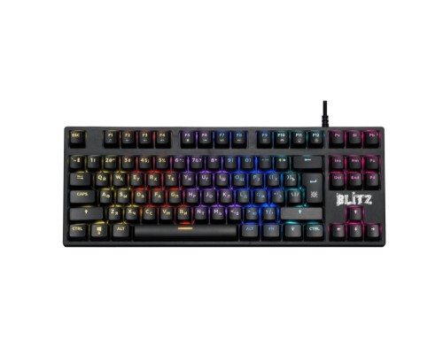 [Клавиатура] Defender Клавиатура Blitz GK-240L RU [45240] {Механическая, Rainbow}