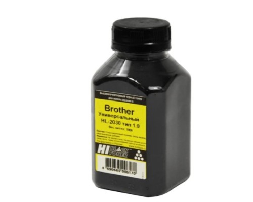 [Расходные материалы] Hi-Black Тонер Универсальный для Brother HL-2030, Тип 1.0, Bk, 100 г, банка