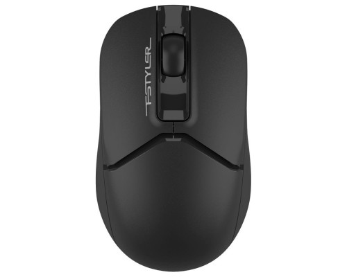 [Мышь] A-4Tech Мышь Fstyler FB12 черный оптическая (1200dpi) беспроводная BT/Radio USB (3but) [1595331]
