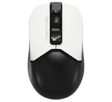 A-4Tech Мышь Fstyler FB12 черный/белый оптическая (1200dpi) беспроводная BT/Radio USB (3but) [1595332]