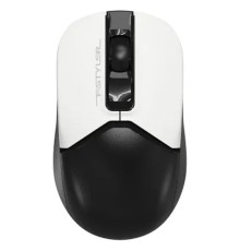 A-4Tech Мышь Fstyler FB12 черный/белый оптическая (1200dpi) беспроводная BT/Radio USB (3but) [1595332]