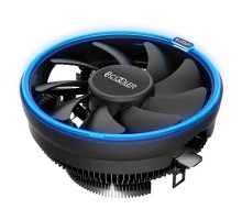 PCCooler E126MB Кулер S775/115X/AM2/2+/AM3/3+/AM4/FM1/FM2/2+ (TDP 92W, вент-р 120мм с PWM, Blue LED FAN, 1000-1800RPM, 26.5dBa) Retail Color Box {48} (111313)