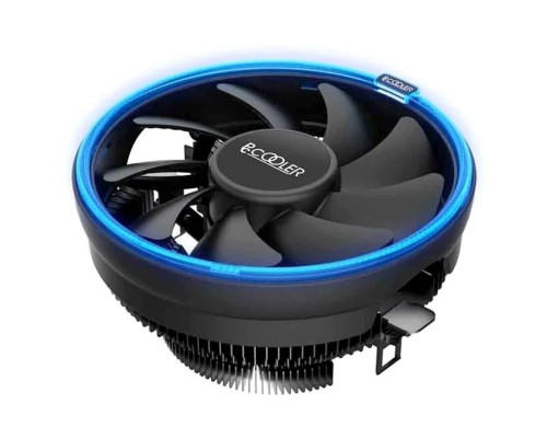 [Вентиляторы] PCCooler E126MB Кулер S775/115X/AM2/2+/AM3/3+/AM4/FM1/FM2/2+ (TDP 92W, вент-р 120мм с PWM, Blue LED FAN, 1000-1800RPM, 26.5dBa) Retail Color Box {48} (111313)