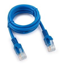Cablexpert Патч-корд UTP PP12-1M/B кат.5e, 1м, литой, многожильный (синий)