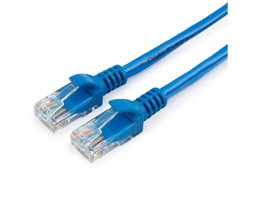 [Коммутационный шнур] Патч-корд UTP Cablexpert PP12-30M/B кат.5e, 30м, литой, многожильный (синий)