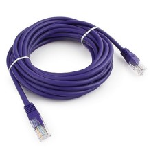 Cablexpert Патч-корд UTP  PP12-5M/V кат.5e, 5м, литой, многожильный (фиолетовый)
