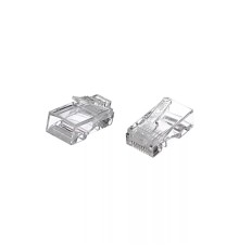 Vcom NM006-1/20 Коннекторы RJ-45 (8P8C) для UTP кабеля 6кат. ( упаковка 20шт.)<NM006-1/20>