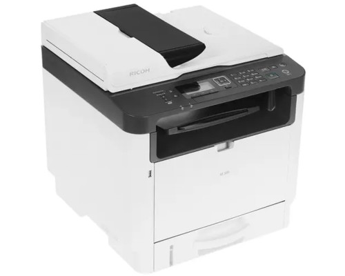 [Принтер] Ricoh LE M 320, МФУ, A4, 256Мб, 32стр/мин, дуплекс, ADF35, LCD-экран, PS, LAN, старт.картр.1000стр. (408536)