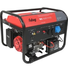 FUBAG BS 9000 A ES [641019/641092] { Мах мощность, (LTP), 9 кВА, Длительная мощность (COP), 8.5 кВт 25 бака л, объем 459 см, мощность 11/15 кВт/л.с., 230 В, 84 дБ (7 м), 106 Вес, кг }