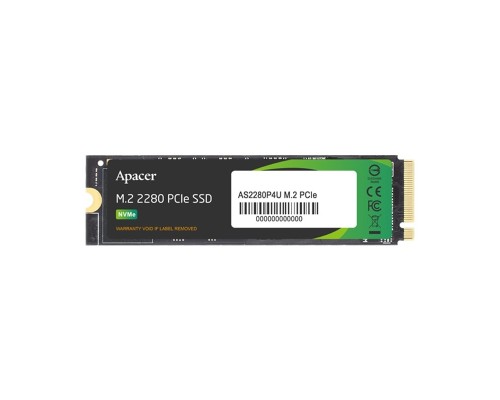 [накопитель] M.2 2280 1TB Apacer AS2280P4U Client SSD AP1TBAS2280P4U-1 PCIe Gen3x4 with NVMe