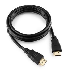 Cablexpert Кабель HDMI 19M/19M, v2.0, медь, позол.контакты, экран, 1.5м, черный, пакет (CC-HDMI4-5)