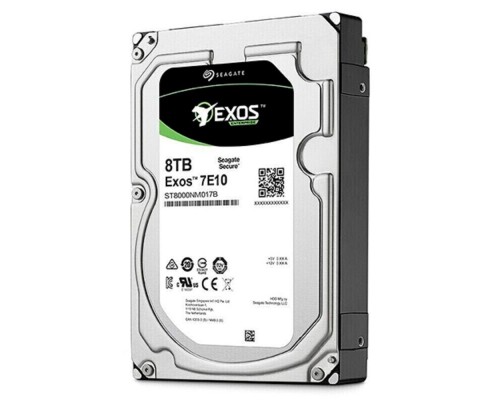 [Жесткий диск] 8TB Seagate Exos 7E10 (ST8000NM017B) {SATA 6Gb/s, 7200 rpm, 256mb buffer, 3.5