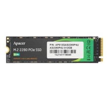 M.2 2280 512GB Apacer AS2280P4U Client SSD AP512GAS2280P4U-1 PCIe Gen3x4 with NVMe