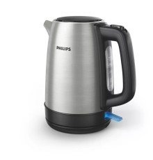 PHILIPS HD9350/90 Чайник, 1.7л, 2200Вт,  серебристый/черный