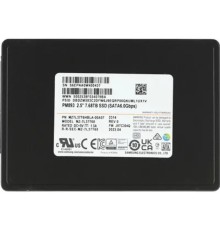 Samsung SSD 7680Gb PM893 MZ7L37T6HBLA-00A07 Data Center SSD, 2.5'' 7mm, SATA 