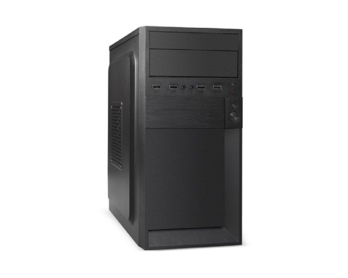 [Корпуса] Exegate EX291142RUS Корпус Minitower ExeGate BAA-105-01-AAA450 (mATX, БП AAA450 с вент. 8см, 4*USB, аудио, черный)