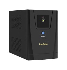 Exegate EP285489RUS ИБП ExeGate SpecialPro UNB-1200.LED.AVR.C13.RJ <1200VA/750W, LED, AVR, 6*IEC-C13, RJ45/11, Black>