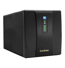 Exegate EP285508RUS ИБП ExeGate SpecialPro UNB-1600.LED.AVR.4SH <1600VA/950W, LED, AVR, 4*Schuko, Black>