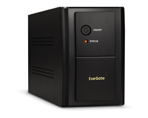 [ИБП] Exegate EP285516RUS ИБП ExeGate SpecialPro UNB-2000.LED.AVR.EURO.RJ <2000VA/1200W, LED, AVR, 4 евророзетки, RJ45/11, Black>