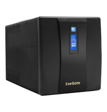 Exegate EP285503RUS ИБП ExeGate SpecialPro Smart LLB-1500.LCD.AVR.EURO.RJ <1500VA/950W, LCD, AVR, 4 евророзетки, RJ45/11, Black>