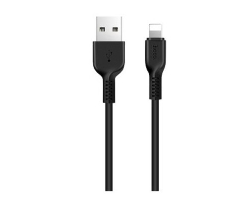 [кабели] HOCO HC-61144 X13/ USB кабель Lightning/ 1m/ 2A/ Black