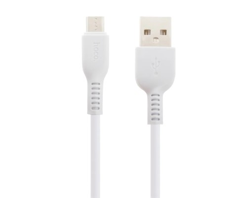 [кабели] HOCO HC-68891 X20/ USB кабель Micro/ 2m/ 2A/ White 