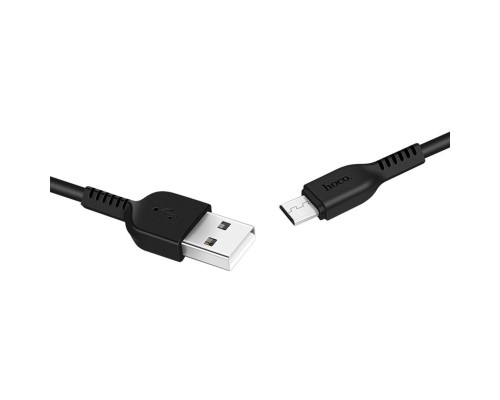 [кабели] HOCO HC-68945 X20/ USB кабель Micro/ 3m/ 2A/ Black