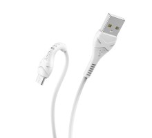 HOCO HC-10505 X37/ USB кабель Micro/ 1m/ 2.4A/ White