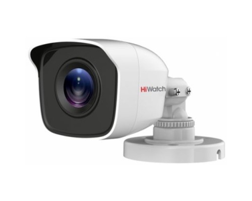 [Видеонаблюдение] HiWatch DS-T200 (B) (6 mm) 6-6мм HD-CVI HD-TVI цветная корп.:белый