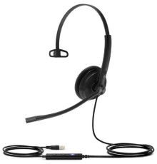 Yealink UH34 Lite Mono UC Гарнитура проводная, черный