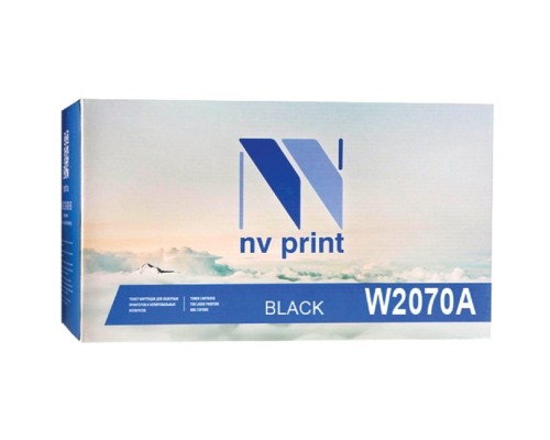 [Расходные материалы] NV Print  W2070A  Тонер-картридж для HP 150/150A/150NW/178NW/179MFP (1000k) Black