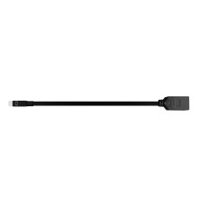 Bion Переходник с кабелем Display Port - mini Display Port, DP20F/mDP20M, 4K@60Hz, 0.15 м, черный [BXP-A-DP-mDP]