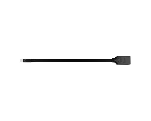 [переходники] Bion Переходник с кабелем Display Port - mini Display Port, DP20F/mDP20M, 4K@60Hz, 0.15 м, черный [BXP-A-DP-mDP]