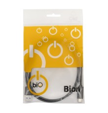 Bion Кабель USB 3.0 - USB Type-C (AM/CM), 5 Гбит/с, 3А (36W), 1 м, чёрный [BXP-CCP-USB3-AMCM-1M-B]