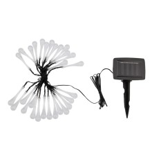 Rexant 602-239 Каскад Lamper Сталактит LED 5 м с аккумулятором и выносной солнечной панелью 1 м, IP65, 2 режима работы (мигание и постоянное)