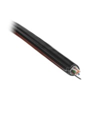 5bites Кабель US5500-305APE-M витая пара UTP/SOLID/5E/CCAG/PVC+PE/BLACK/OUTDOOR/MESSENGER/DRUM/305M