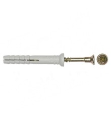 Rexant KR-01-3621-0013 Дюбель-гвоздь KRANZ потайной бортик, полипропилен 8х120, короб (100 шт./уп.)