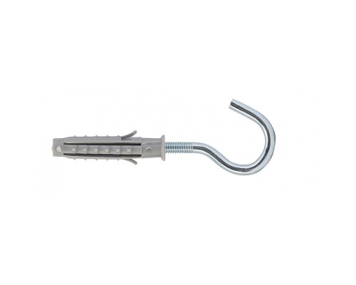[Метизы. Саморезы, болты, гайки] Rexant KR-01-3641-002 Дюбель KRANZ с полукольцом 6, короб (200 шт./уп.)