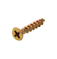 Rexant KR-01-3721-007 Саморез оконный KRANZ острый, 4.1х25, желтый цинк, короб (500 шт./уп.)