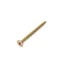 Rexant KR-01-3721-010 Саморез оконный KRANZ острый, 4.1х40, желтый цинк, короб (500 шт./уп.)