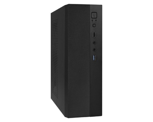 [Корпуса] Exegate EX291270RUS Корпус Desktop ExeGate MI-301U-300 (mATX/mini-ITX, 1U-F300S 4см, 1*USB+1*USB3.0, аудио, черный)