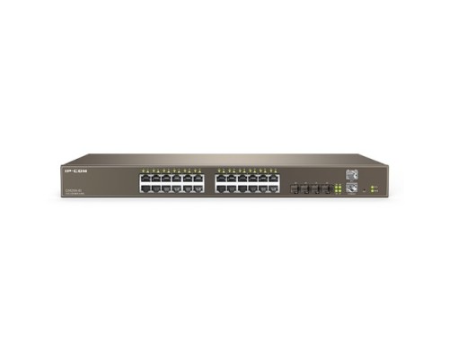 [Сетевое оборудование] IP-COM G5528X-EI Коммутатор управляемый в стойку, 24*1Gbit RJ45, 2*SFP 10Gbit Uplink, 2*SFP 10Gbit Stack, console port